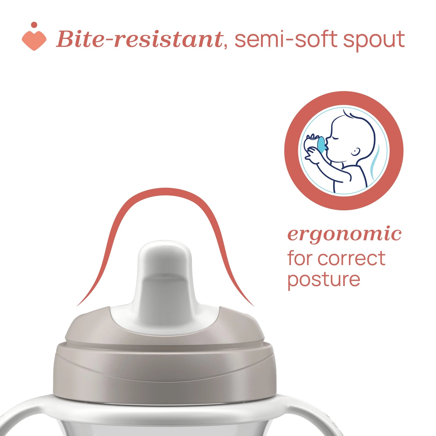 Training Cup 6M+ Grey