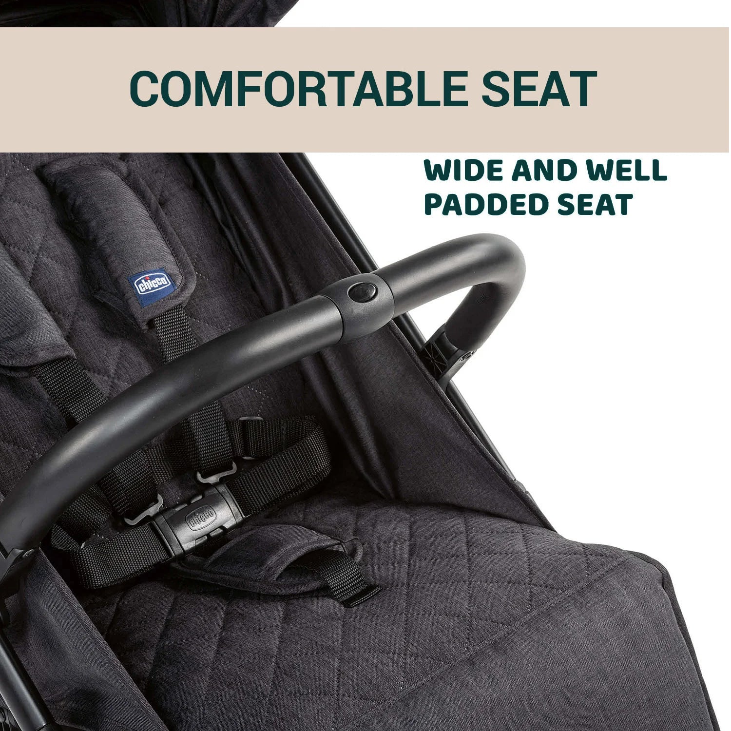 TrolleyMe Stroller Stone