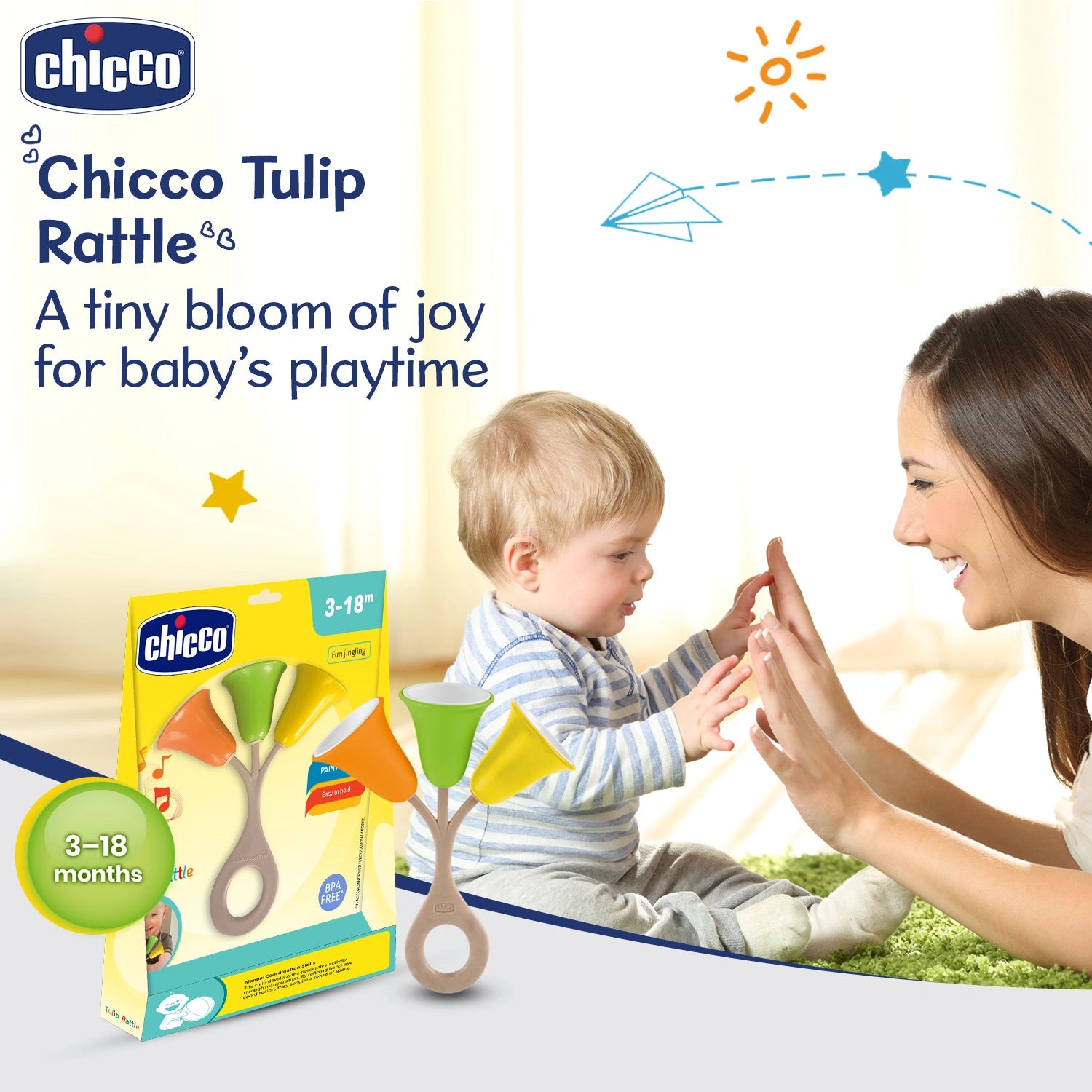 Chicco Tulip Rattle