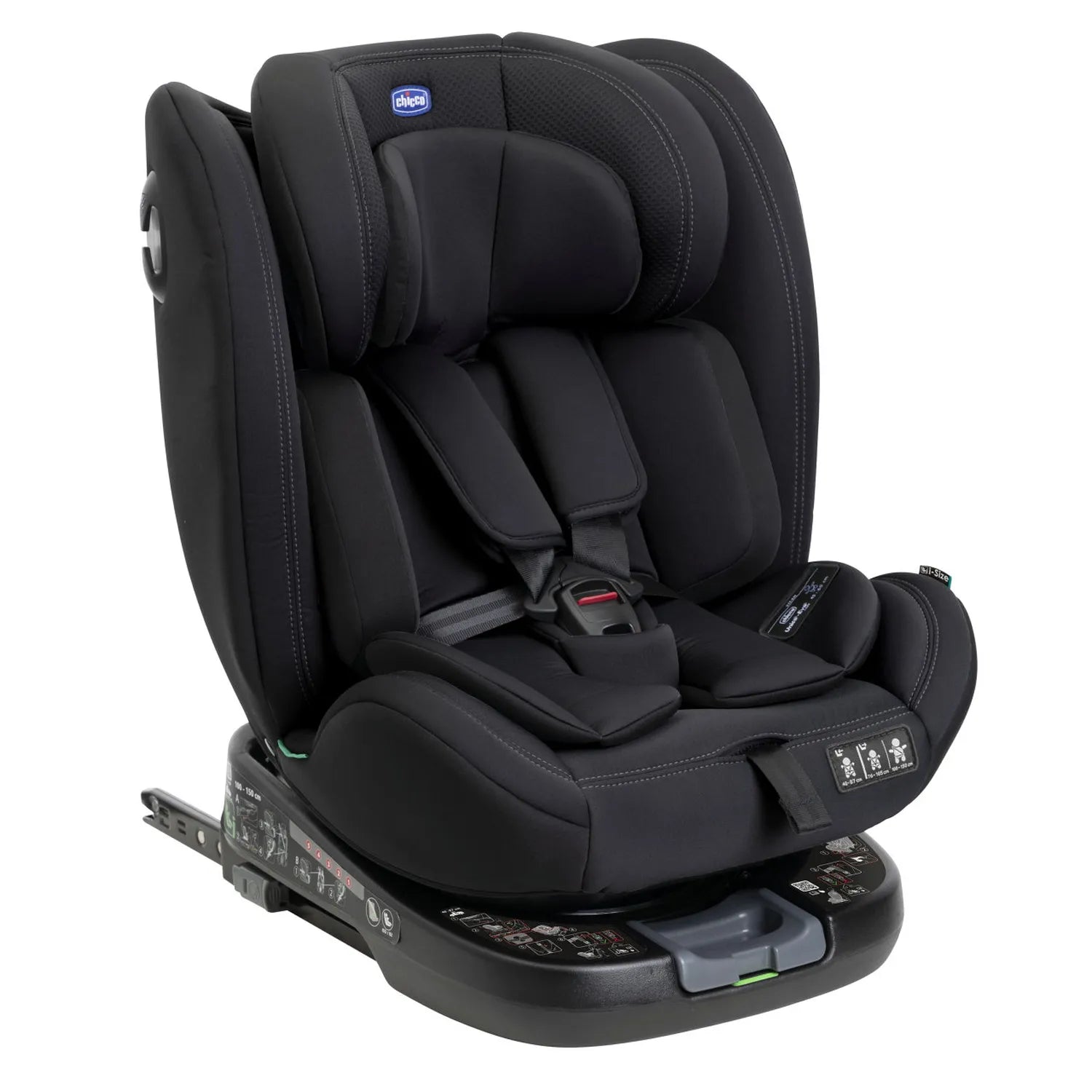 Unico Evo I Size Baby Car Seat Black