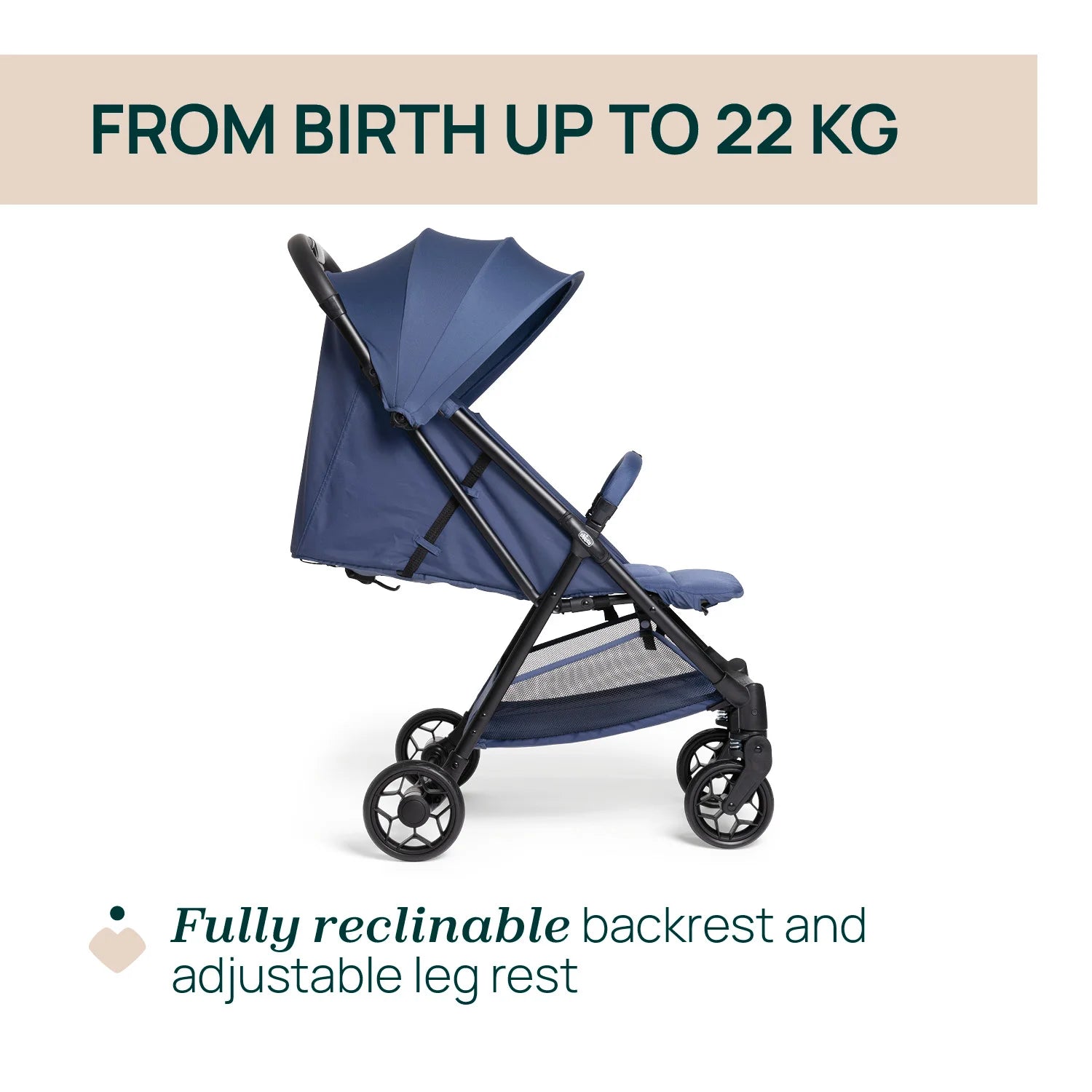 Urbino Royal Blue Stroller