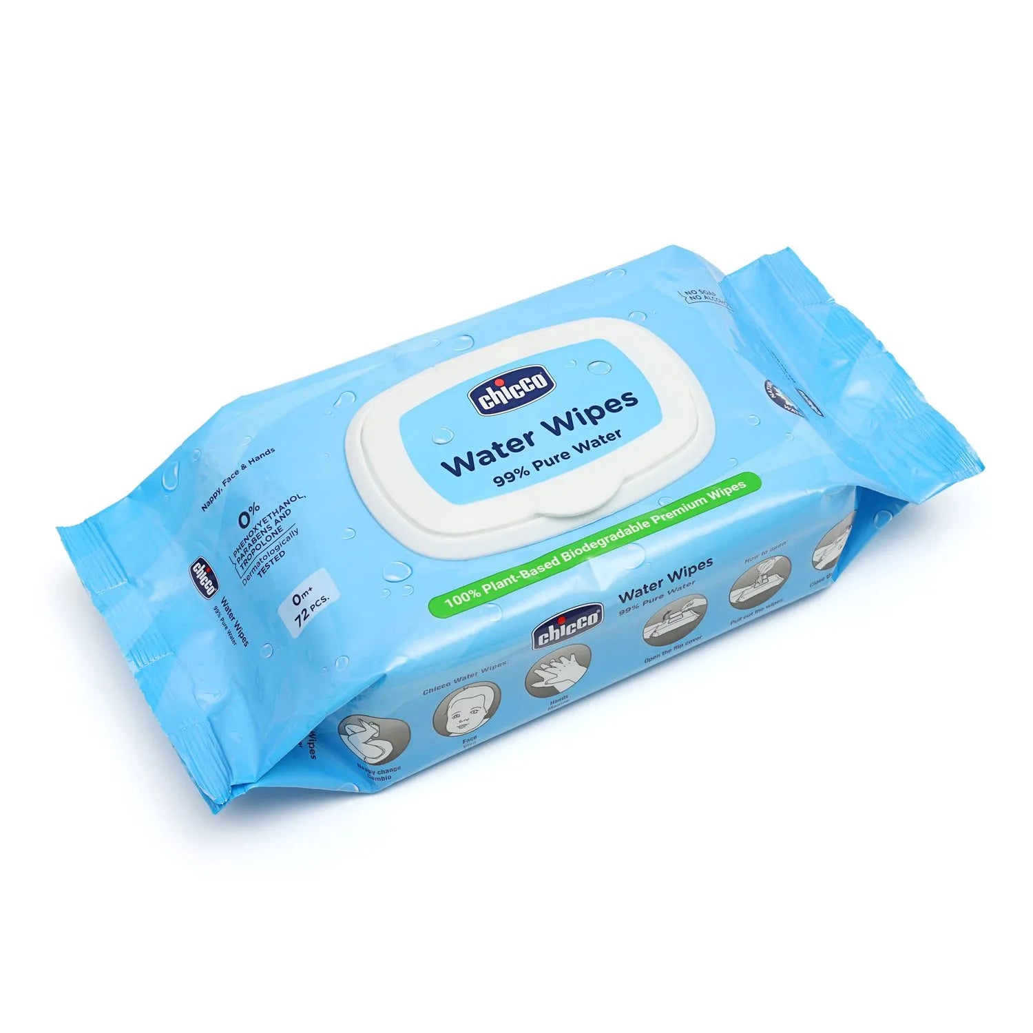 Water Wipes 99% Pure Water 72 Pcs