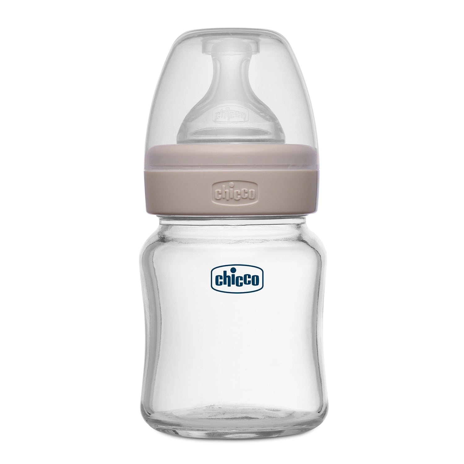 Well Being Glass Feeding Bottle 120ml Neutral Slow Flow 0M+