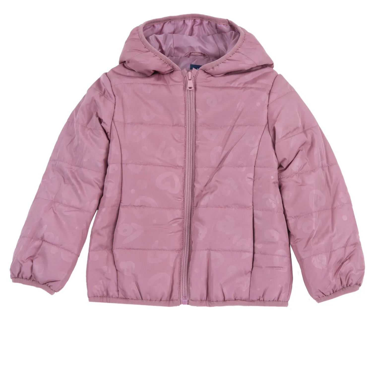 Girls Printed Woven Padded Jacket