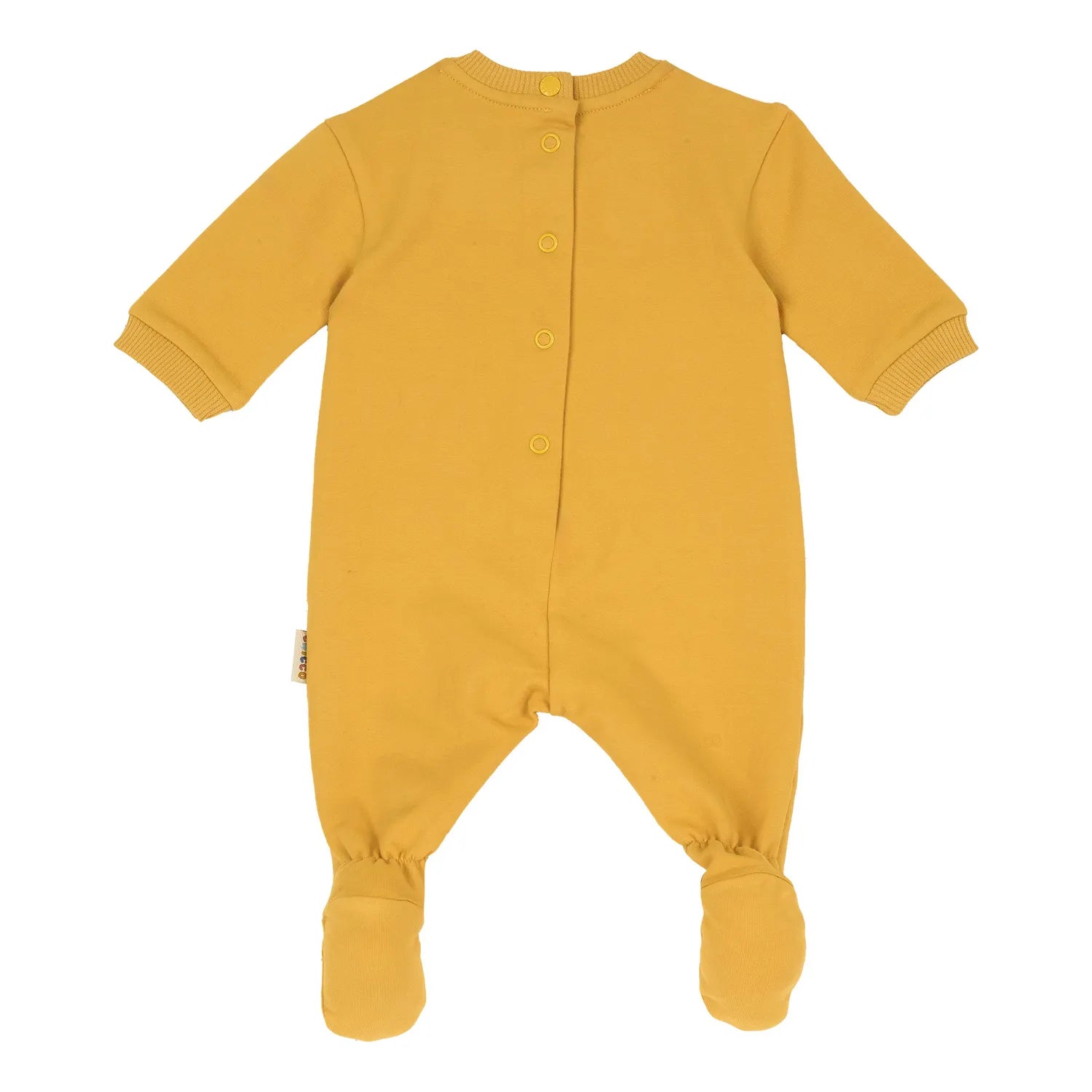 Infants Printed Fleece Leg Opening Babysuit
