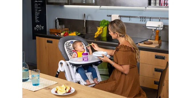 The corner of the baby food for weaning