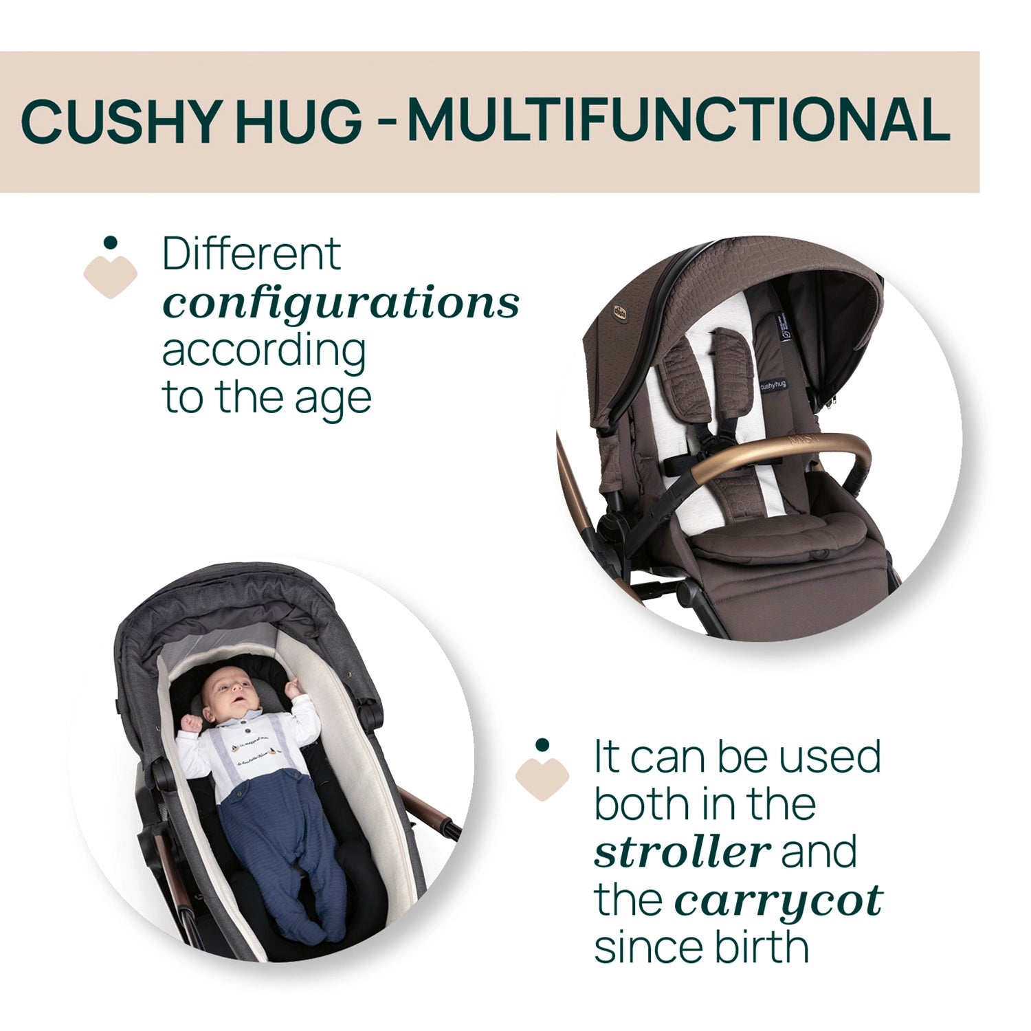 Mysa Stroller Bronze Lizard