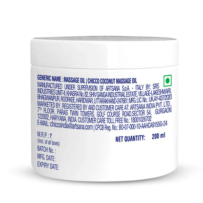 Baby Moments Virgin Coconut Massage Oil 200 ml