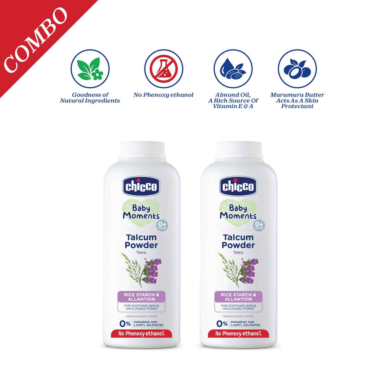 Talcum Powder 300g Pack of 2