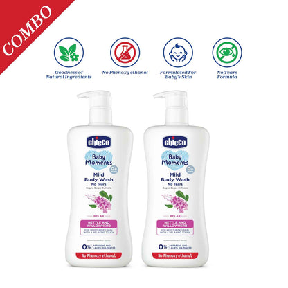 Mild Bodywash Relax 500ml Pack of 2