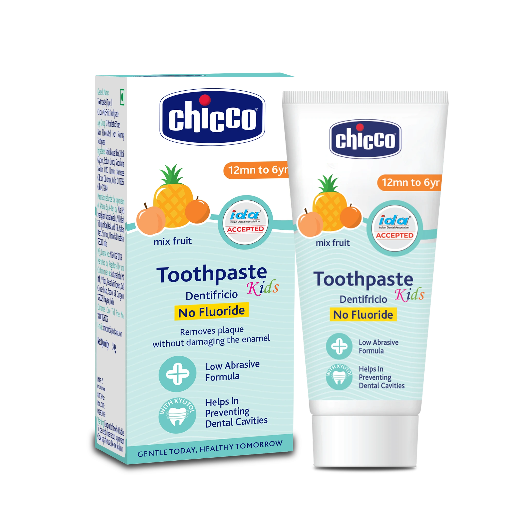 Mixed Fruit Toothpaste 12M to 6Y 50g