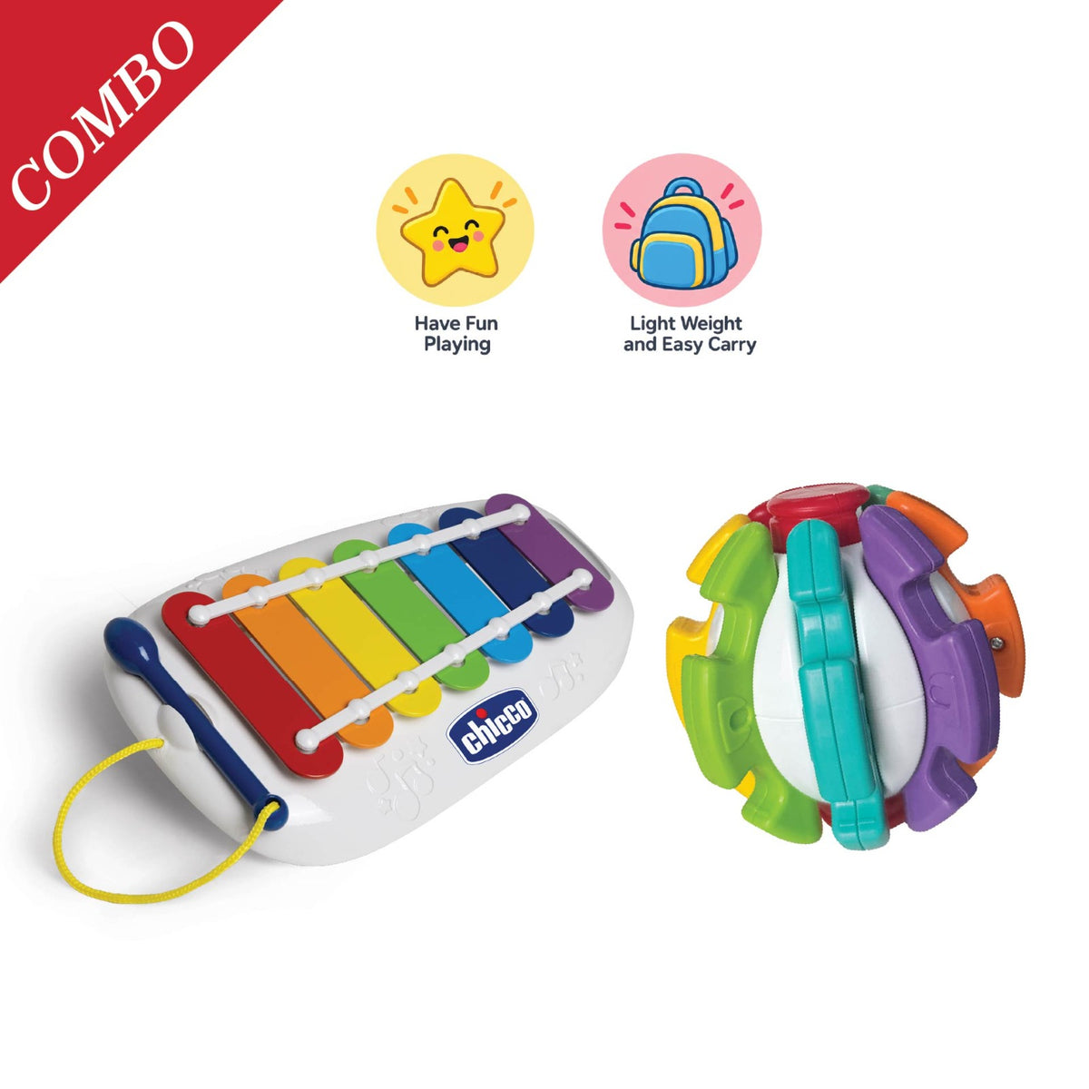 2 In 1 Transform-a-ball In &amp; Happy Music my First Xylophone
