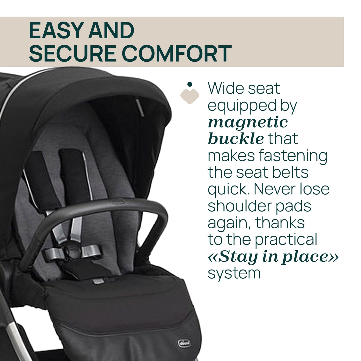 Bellagio Primo Stroller Enchanting Silver