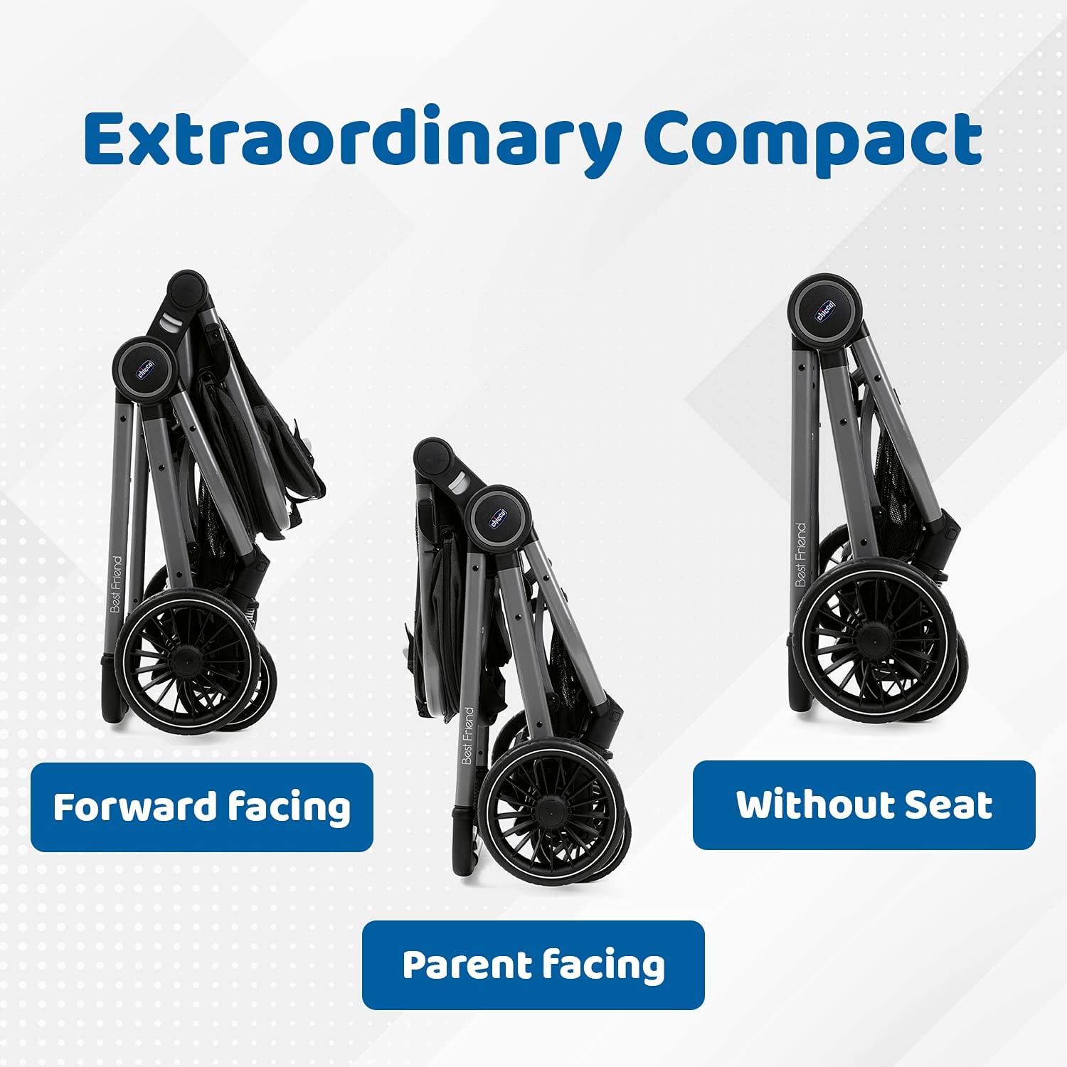 Best Friend Pro Stroller Pirate black