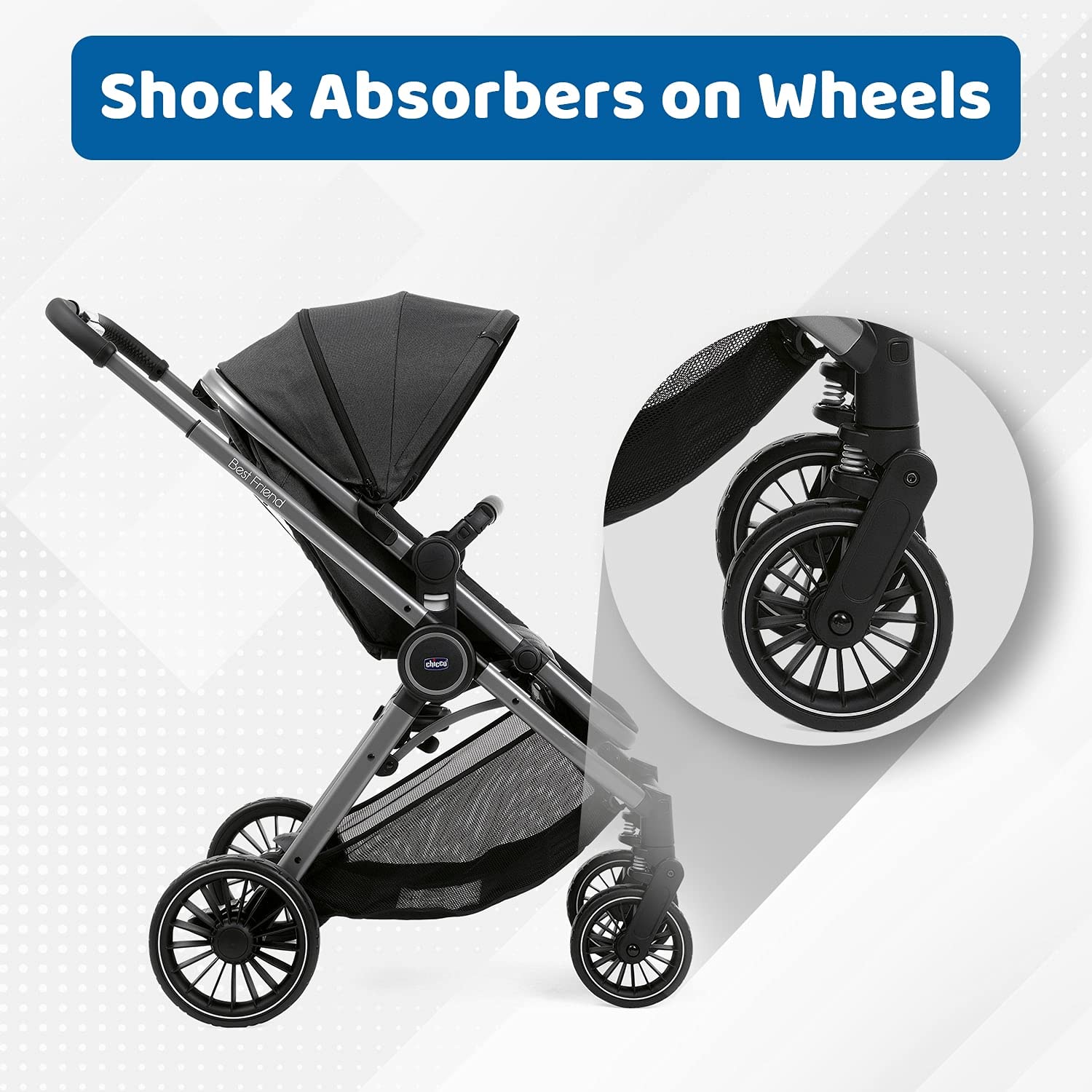 Best Friend Pro Stroller Pirate black