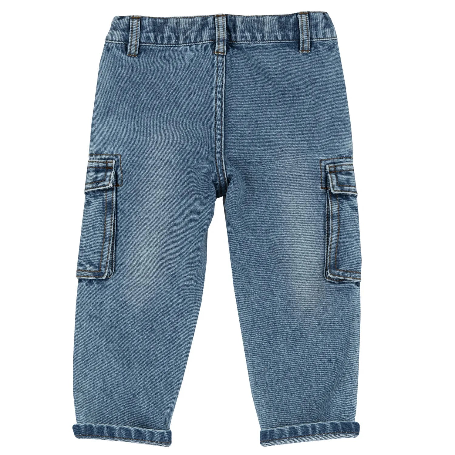 Boys Blue Woven Jeans