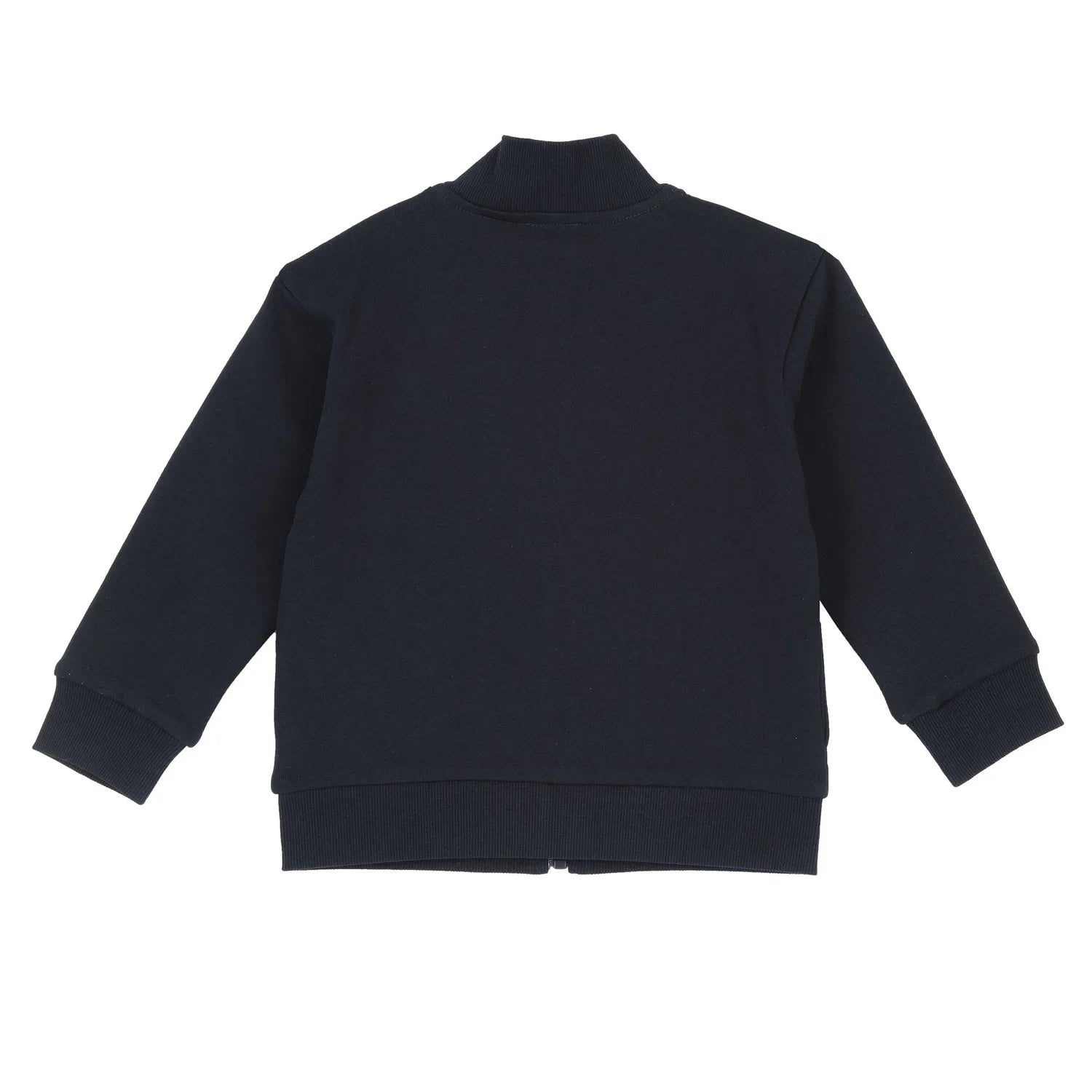 Boys Dark Blue Printed Sweatshirt