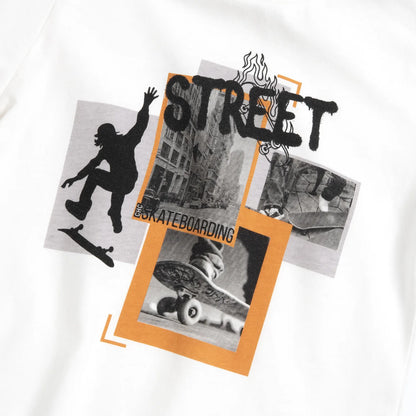 Boys Graphic Printed Round Neck T-shirt
