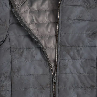 Boys Grey Printed Jacket