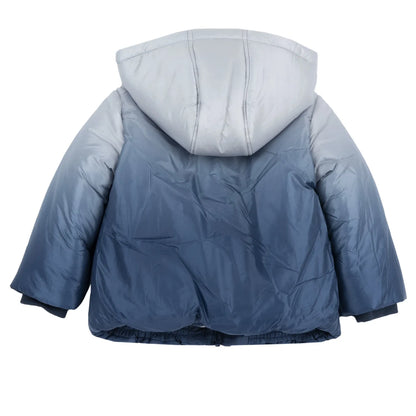 Boys Medium Blue Polyester Jacket