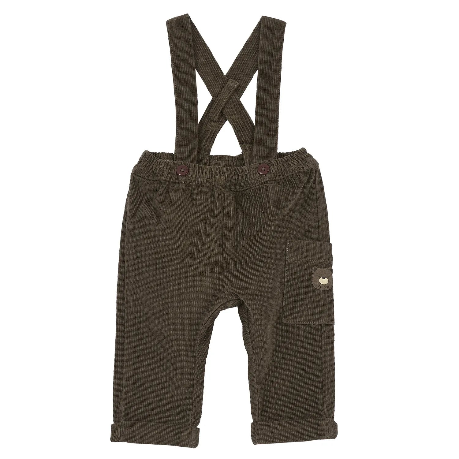 Boys Medium Brown Corduroy Trouser