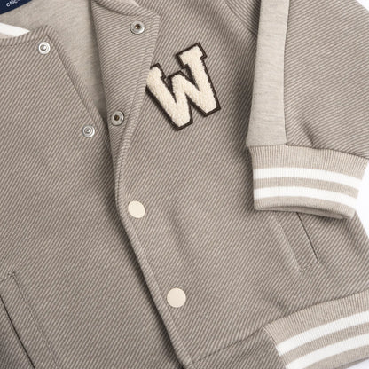 Boys Medium Natural Colorblocked Sweatshirt