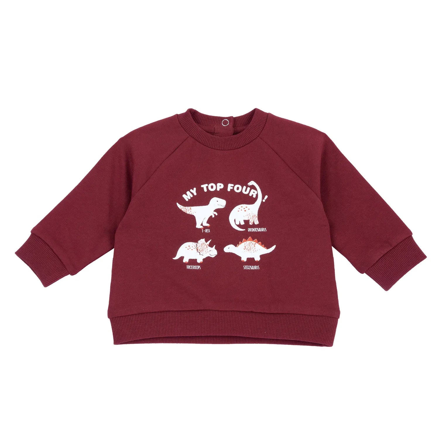 Boys Medium Red Printed Sweatshirt