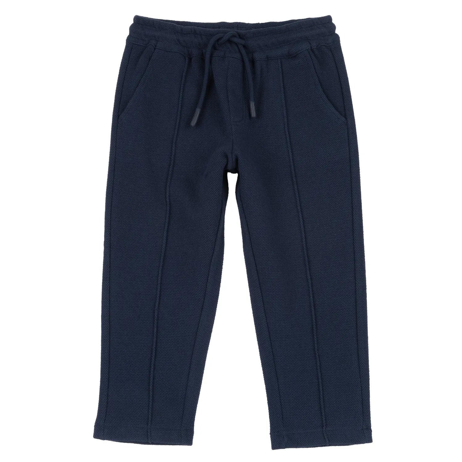 Boys Navy Blue Drawstring Trouser