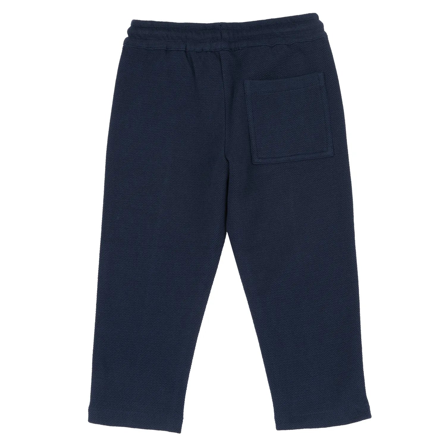 Boys Navy Blue Drawstring Trouser