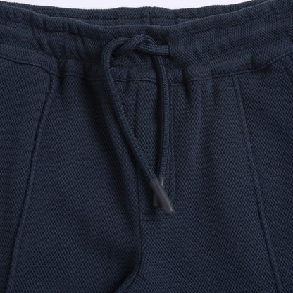 Boys Navy Blue Drawstring Trouser