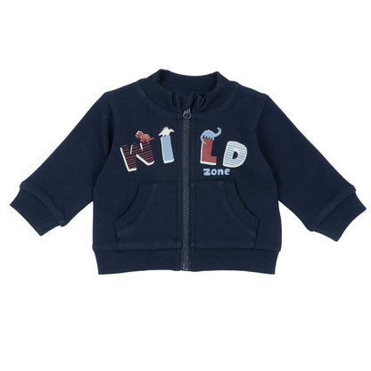 Boys Printed Cotton Fleece Sweatshirt