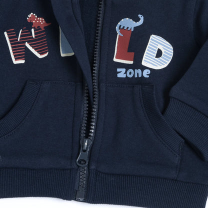 Boys Printed Cotton Fleece Sweatshirt