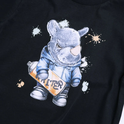 Boys Printed Cotton T-shirt