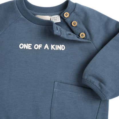 Boys Printed Fleece Sweatshirt