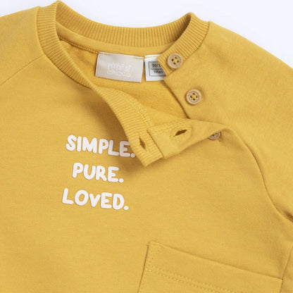 Boys Printed Fleece Sweatshirt
