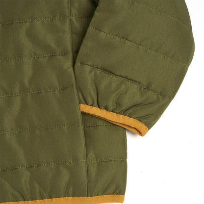 Boys Solid Polyester Padded Jacket