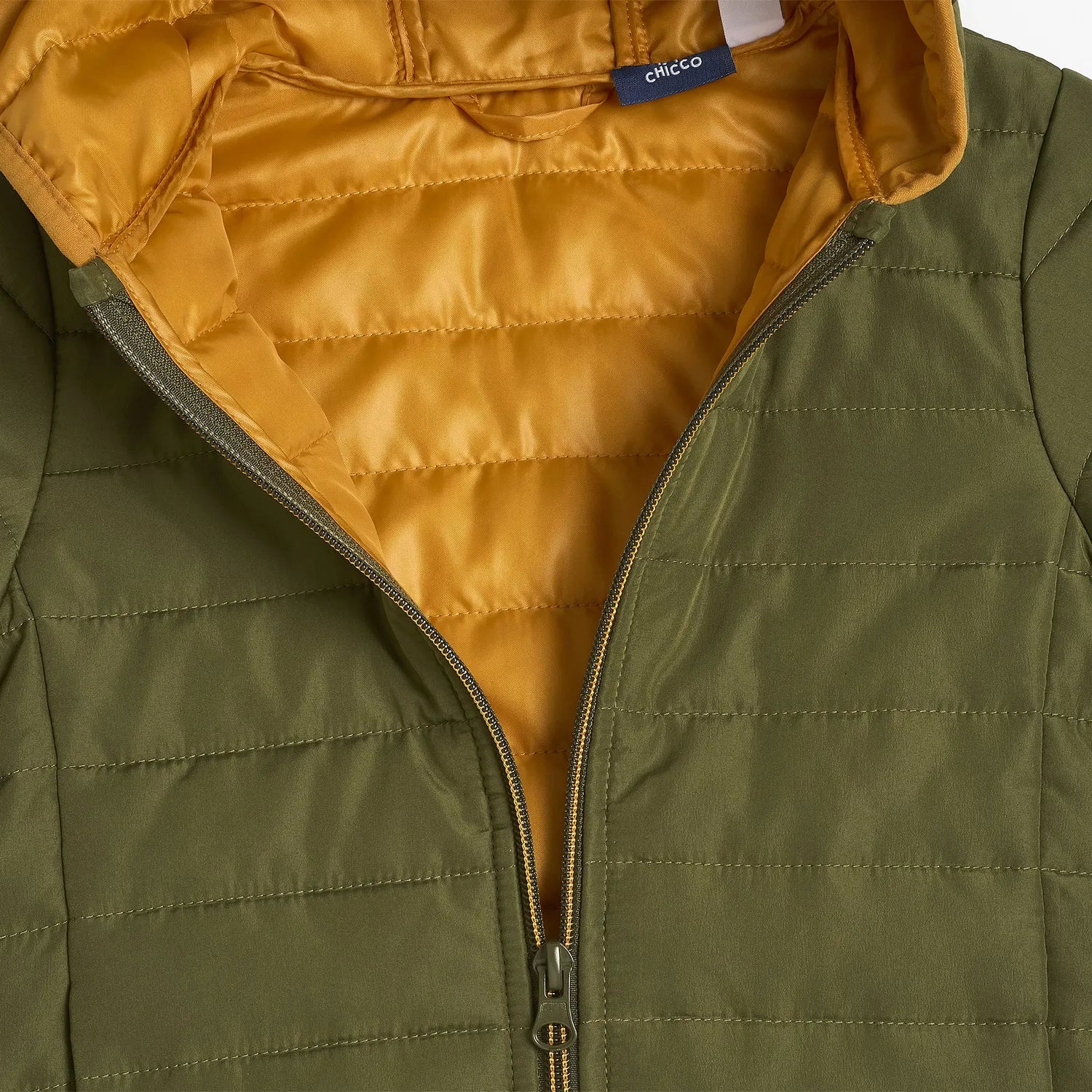 Boys Solid Polyester Padded Jacket