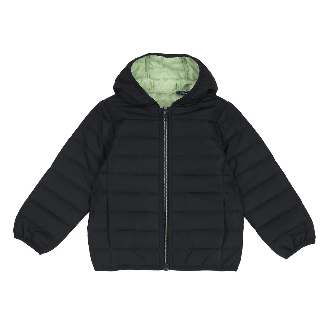Boys Solid Polyester Padded Jacket