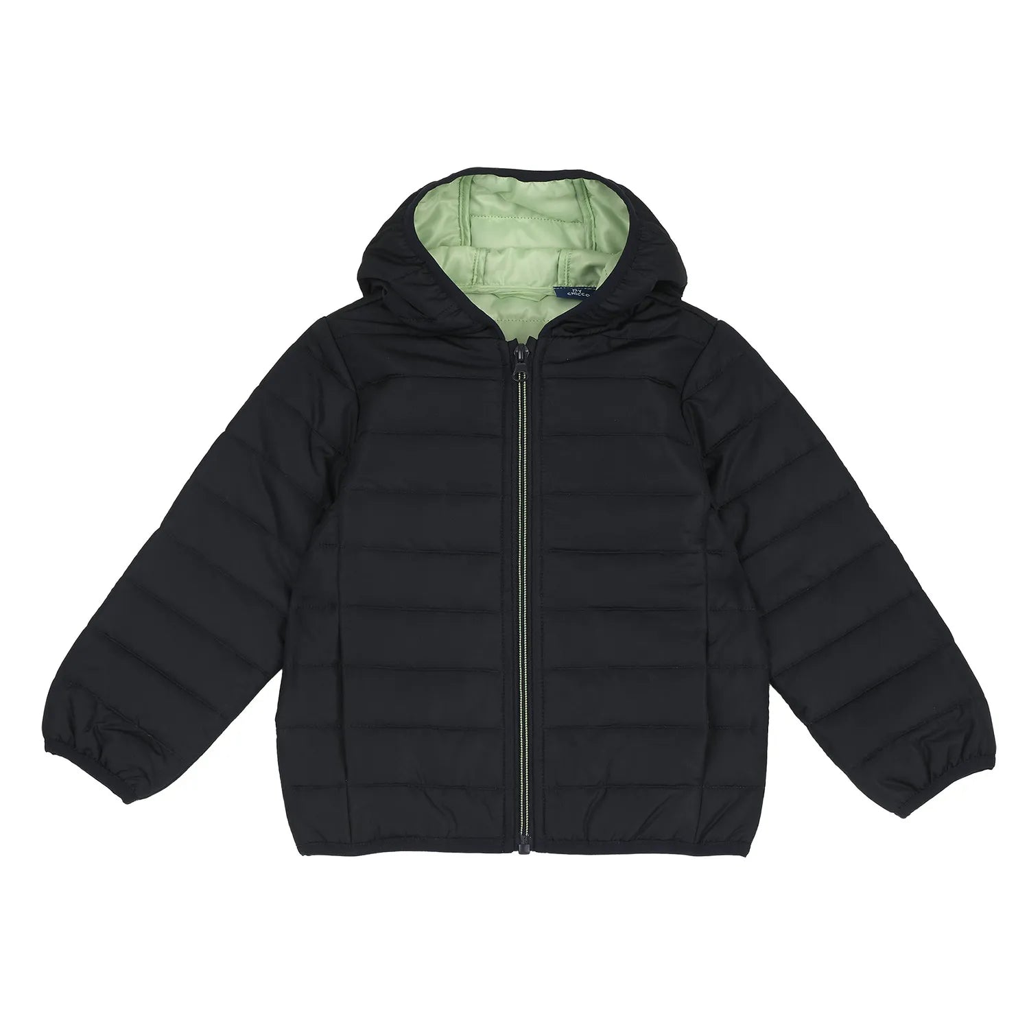 Boys Solid Polyester Padded Jacket
