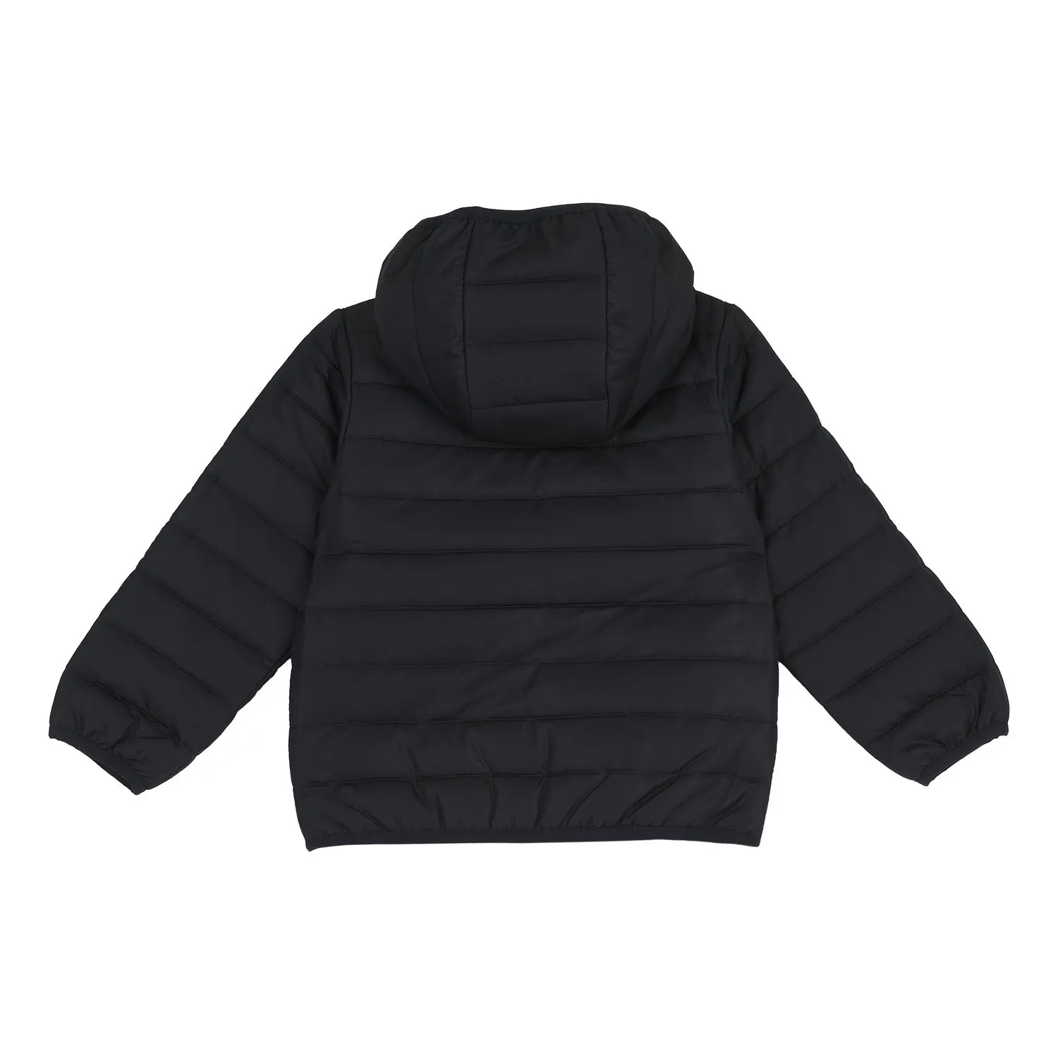 Boys Solid Polyester Padded Jacket