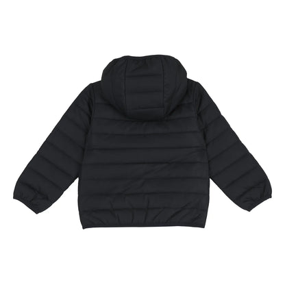 Boys Solid Polyester Padded Jacket