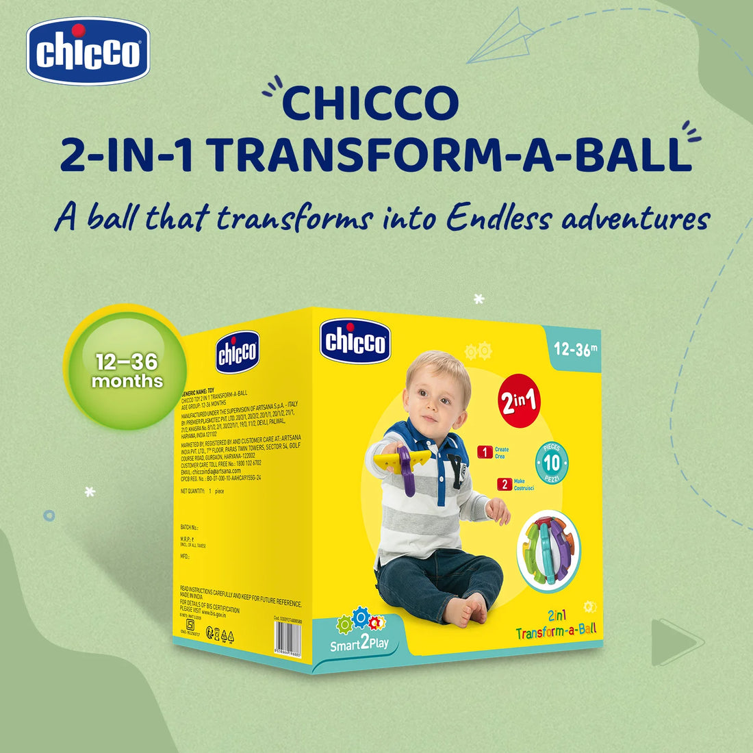 2 In 1 Transform-a-ball &amp; Happy Music My First Xylophone