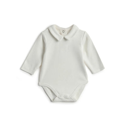 2 Pc Long Sleeve Bodysuit &amp; Sleeveless Blue Babysuit