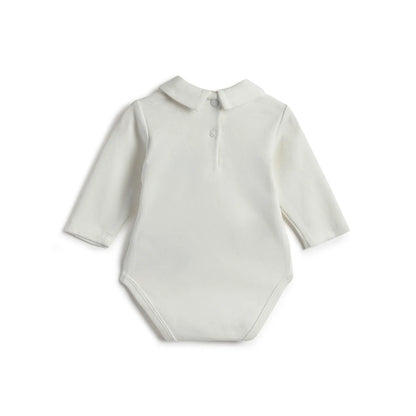 2 Pc Long Sleeve Bodysuit &amp; Sleeveless Blue Babysuit