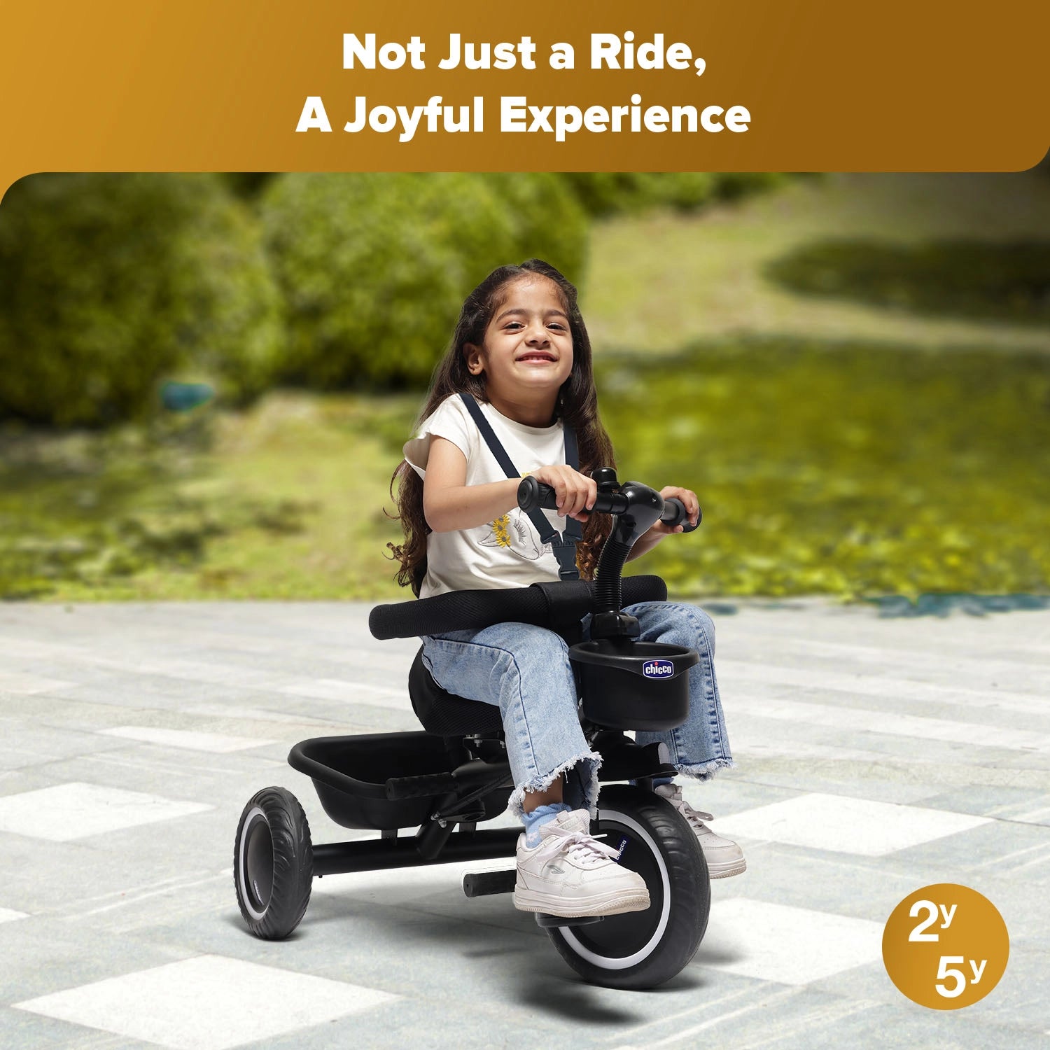 4 In 1 Evolution Trike Black