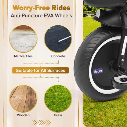 4 In 1 Evolution Trike Black