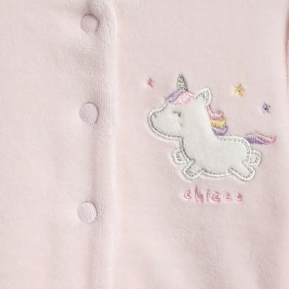 Infants Embroidered Reversible Cardigan