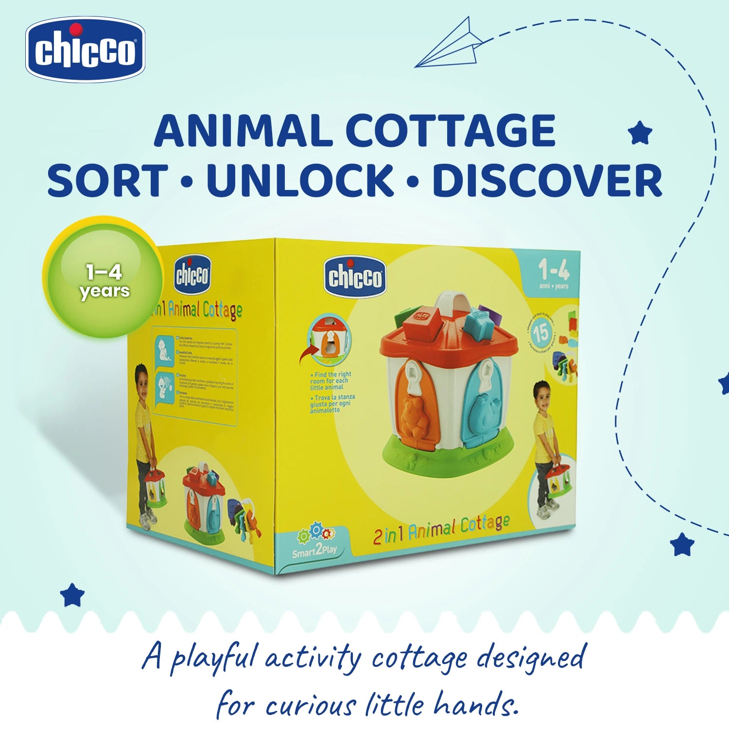 Animal Cottage Smart2Play Toy