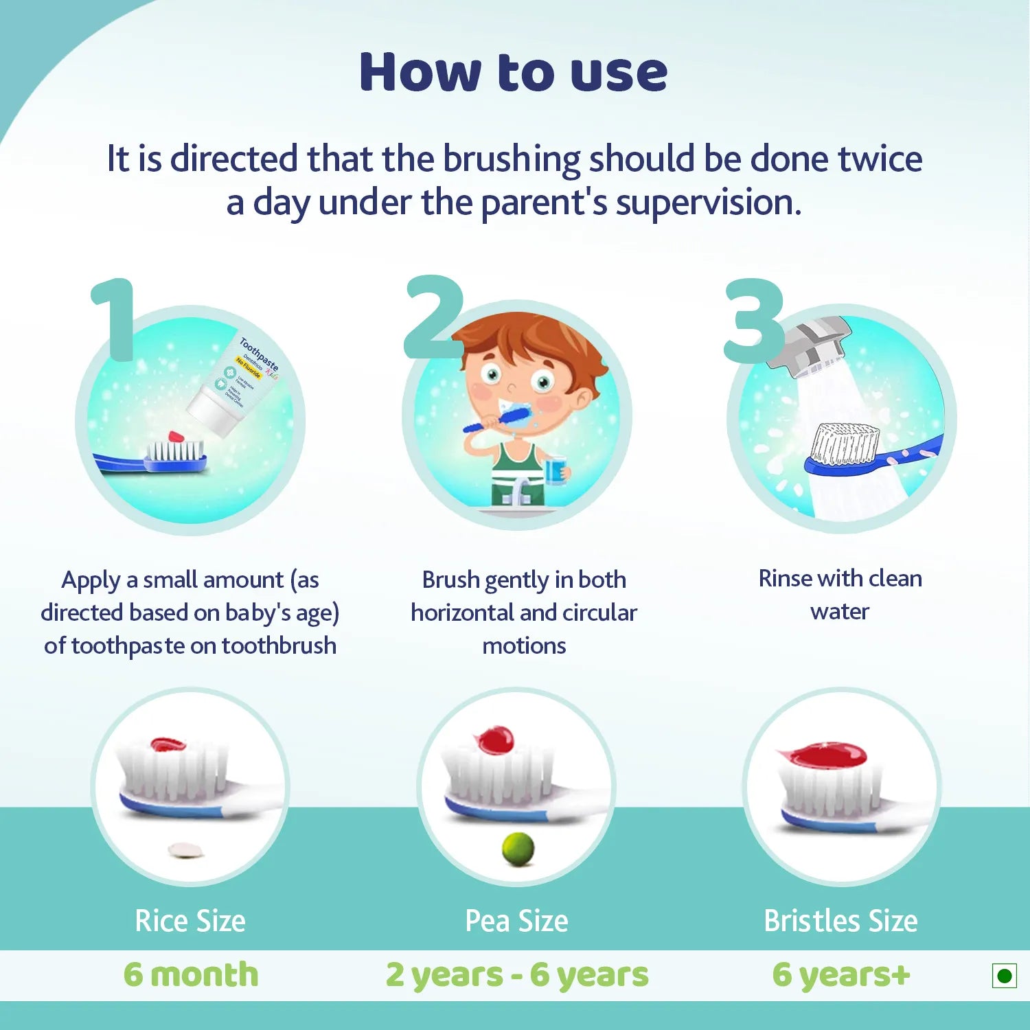 Applebanana Toothpaste  6M to 6Y  50g