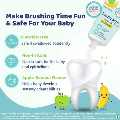 Applebanana Toothpaste  6M to 6Y 50g  Pack of 2